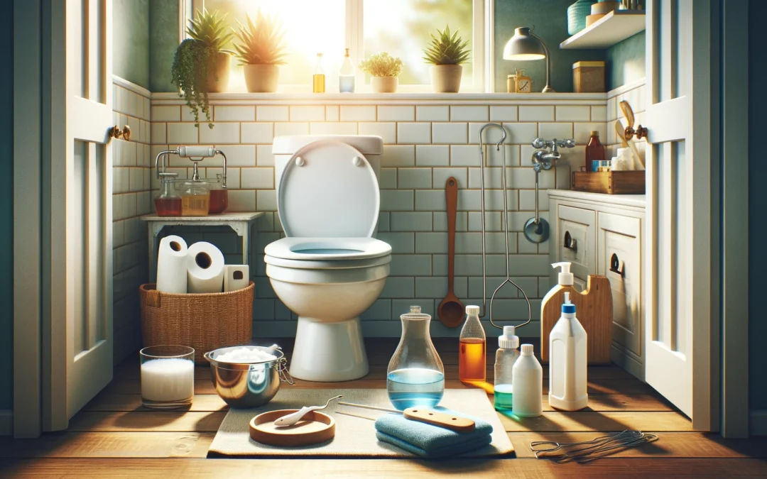 Clogged Toilet + No Plunger? Here’s What to Do